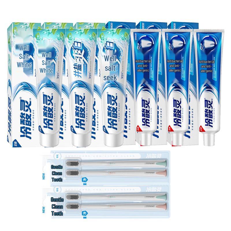 

Набор Dencare для ухода за полостью рта: зубная паста и зубная щетка