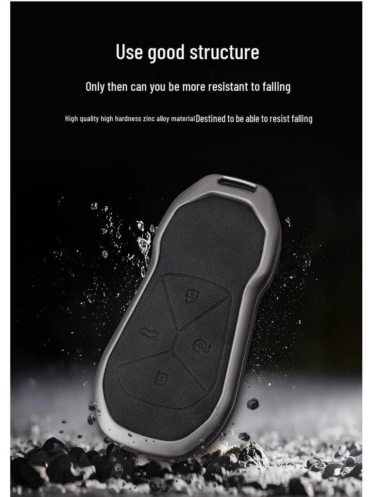 Premium Car Key Case & Chain for Xiaopeng P7, G6, P7i, P5, G3, G3i, G9 Models