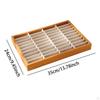 Bangles Holder Jewelry Display Tray Gifts 40 Slots Stackable Versatile Organizer Storage Case for