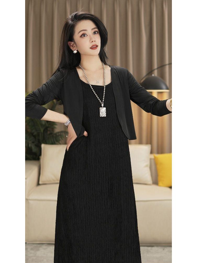 Women's Sleeveless Summer Tank Dress - Loose, Slimming, Large Size Base Layer
