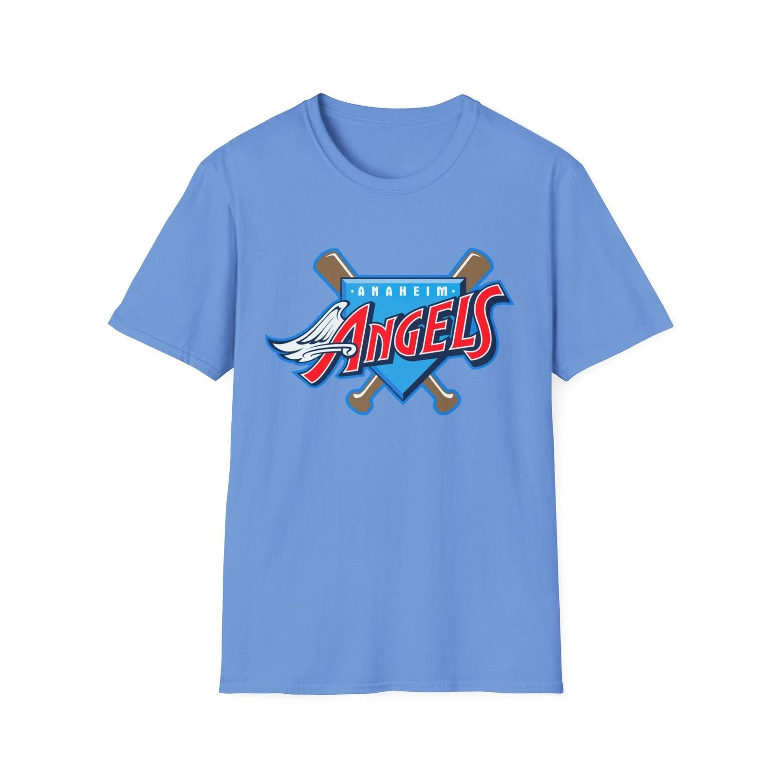 Anaheim Angels Throwback Logo T-Shirt, Unisex Fan Apparel Spring Training S