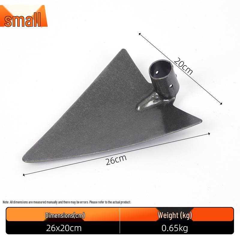 Multi-Spec Triangle Hoe: Versatile Tool for Agriculture, Mining, and Railway Construction
