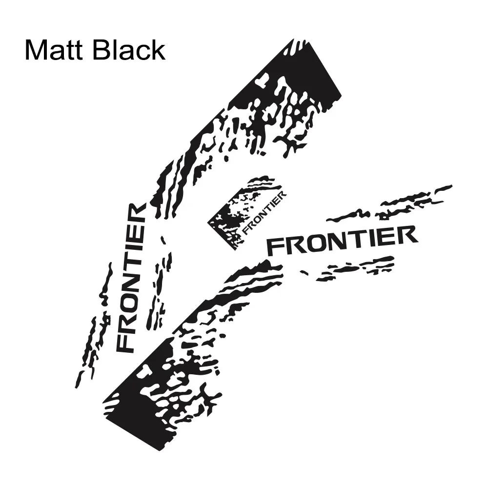 For Nissan Frontier Pro 4X NP300 Pickup Body Side Stickers Truck Splash Grunge Decor Decal Trunk Vinyl Covers Auto Accessories