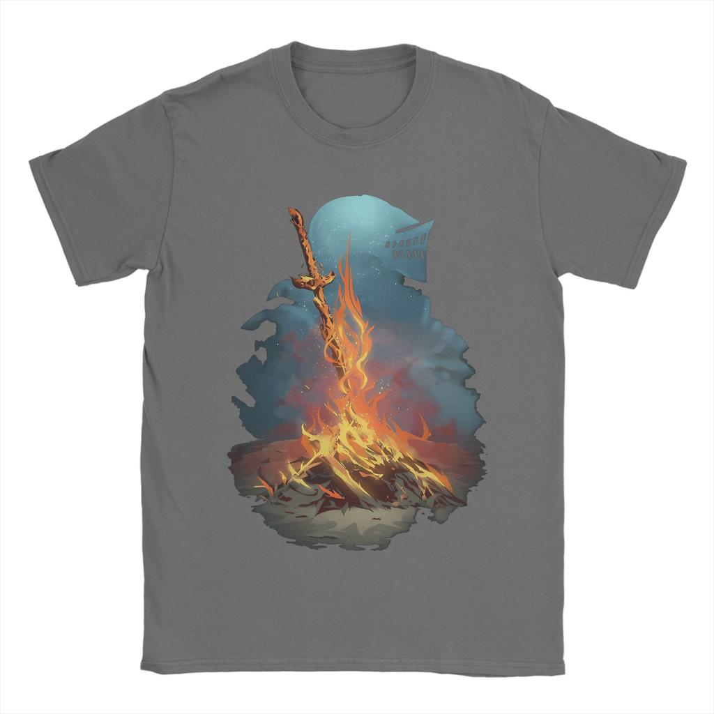 Darks Game Soulsd Sun Gwyndolin Mens T Shirts Humor Tee Shirt Short Sleeve O Neck TShirts Cotton Summer Clothes