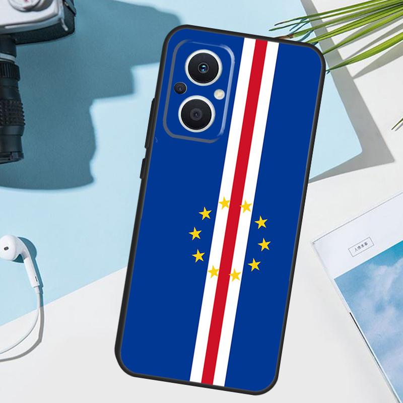 Cape Verde Flag Coat of Arms Cover For OPPO Reno 14 F 12 11 10 13 Pro 11F 12F 13F 7 8 Lite OPPO Find X8 X6 X5 X9 Pro Case
