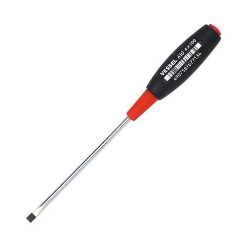 VESSEL Cushion Grip Driver (Thin Shank Type) -4 x 100 610
