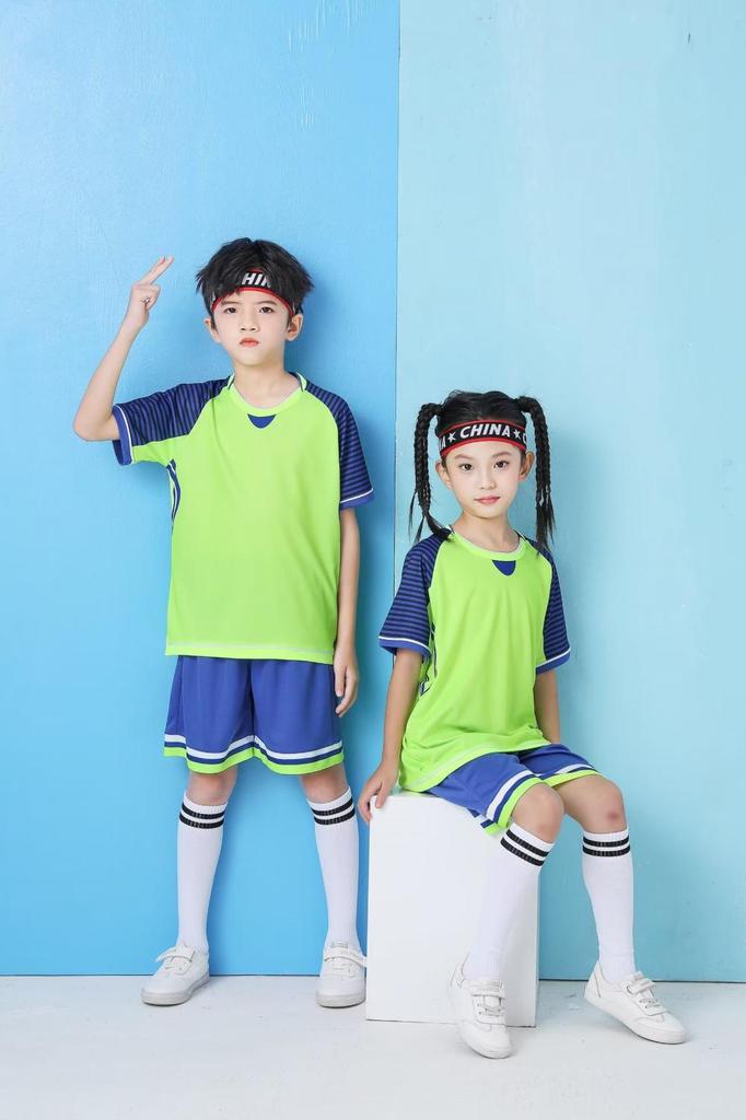 Men'S And Women'S Competition Team Sets Trendy Training Team Uniforms Kids Adults Summer Sports Short Sleeve Soccer Jersey Fb09
