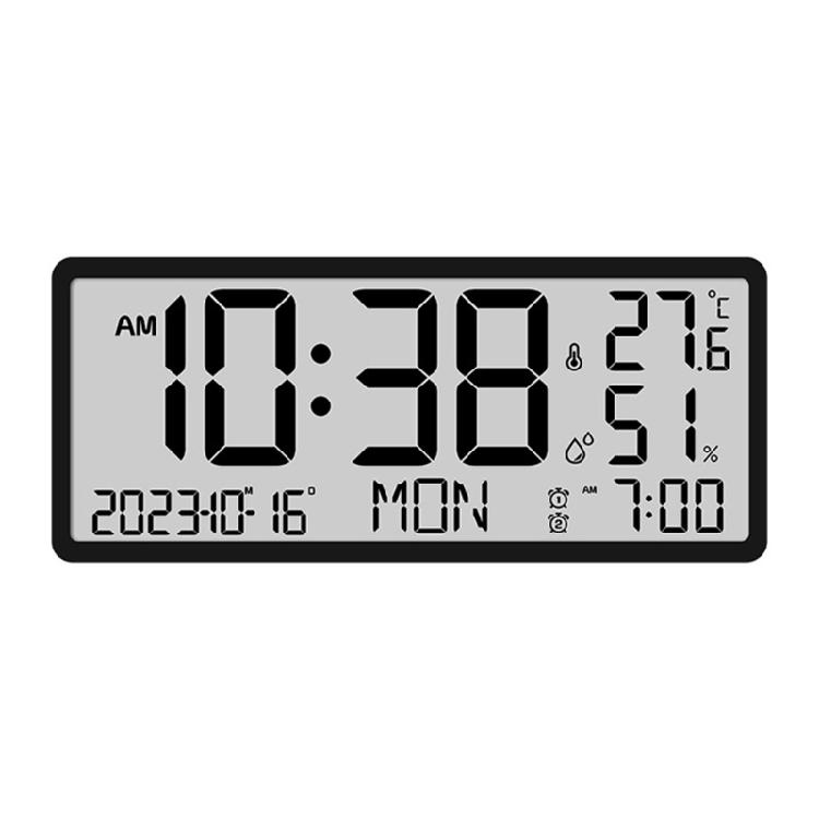Versatile Digital Clock Battery Powered Wall Clock Electronic Desktop Clocks