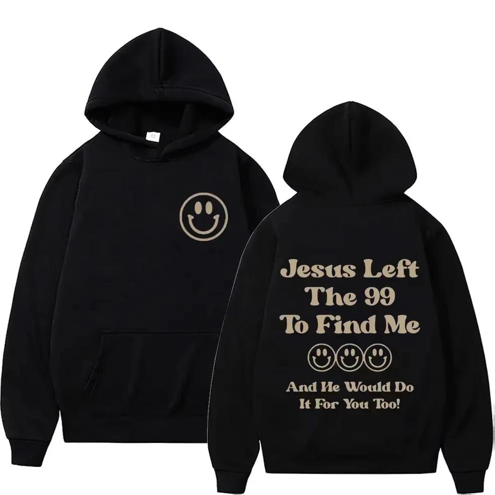 

Autumn and Winter Harajuku Aesthetics Christian Jesus Church Hoodie Bible Scripture God Loves You Hoodie Retro Sportswear 3XL