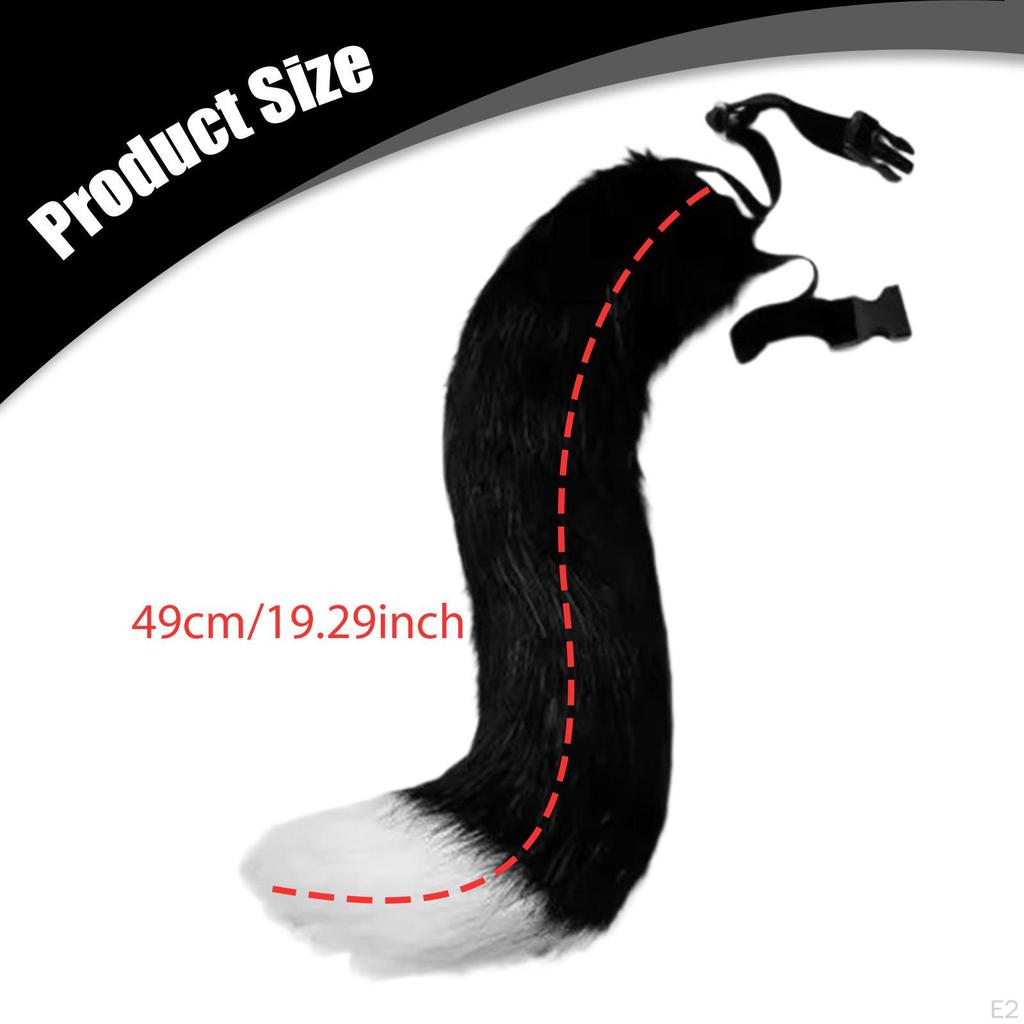 Cosplay Animal Tail Anime Dress up Costume Accessories for Animals Themed Parties