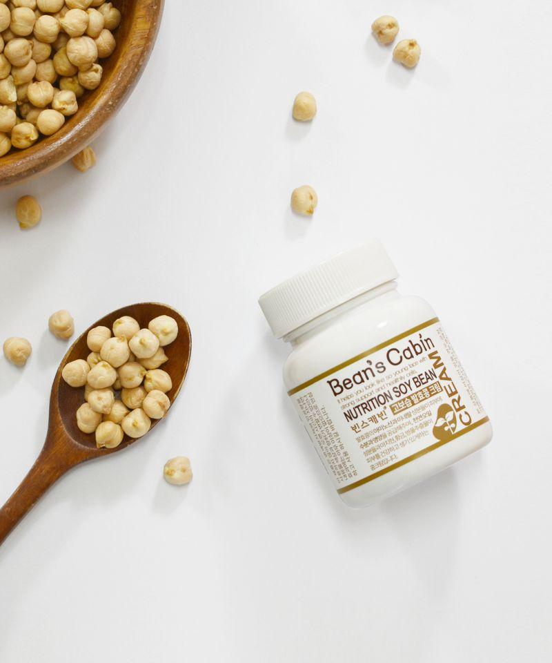 High-moisture fermented soybean cream