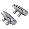 2 Pcs Broken Pipe Thread Extractor High Strength Alloy Steel Broken Faucet Removal Tool for 1 2in 3 4in 1in Pipes
