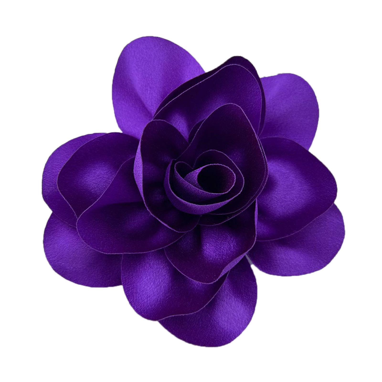 

Красивая атласная булавка с цветком на лацкане, нежная брошь, французская брошь с уникальным узором для модных личностей