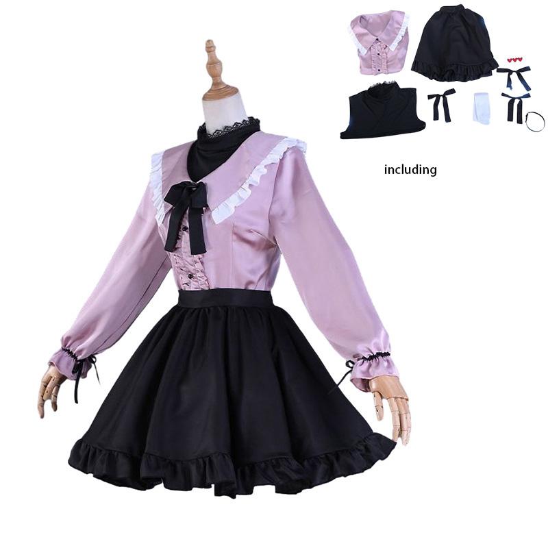 Miku Vampire Hatsune Outfit Skirt Cosplay Anime Women Halloween Costume Party