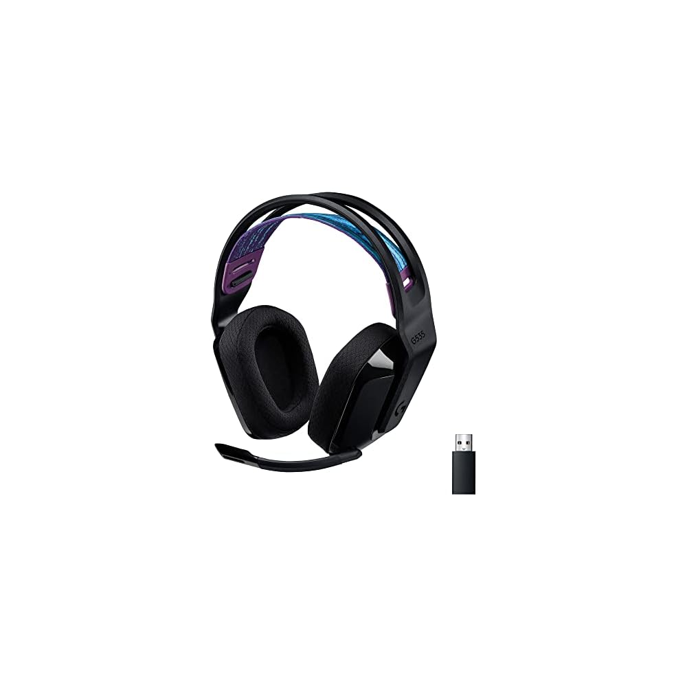 

Logicool G G535 Wireless Gaming Headset 236g Lightweight 33 Hours Battery Life Black