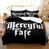 Mercyful Fate Bequeme Bettdecke Bettbezug Kissenbezug Bettwäsche-Set Kinderzimmer Dekoration Heimtextilien