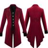 Halloween Gentleman's Coat Medieval Retro Men's Long Coat Performance Costume