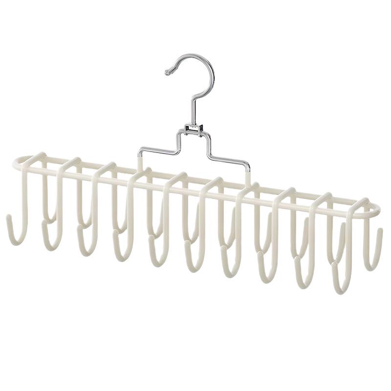 Multifunctional Non-Slip Camisole & Underwear Hanger with No-Trace Clips for Dorm or Home Storage.