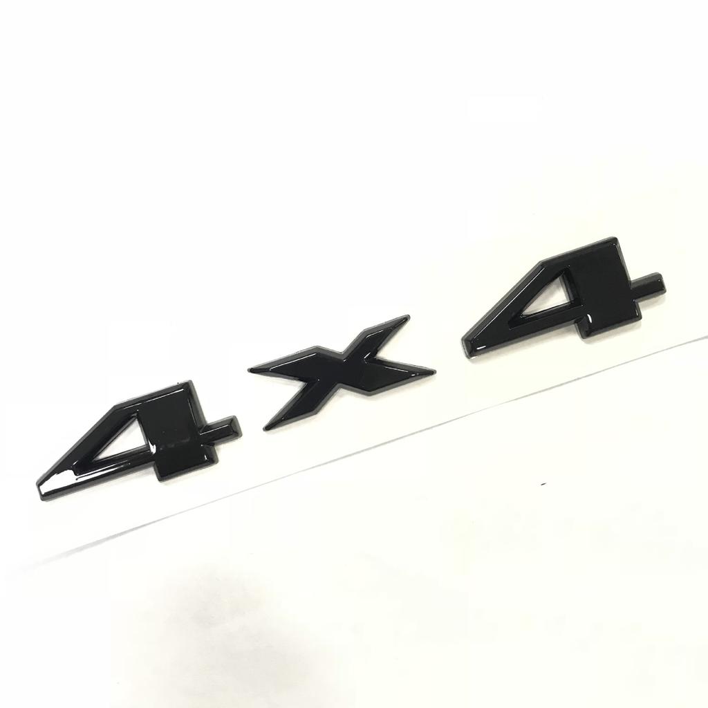 1X 3D ABS 4X4 Boční Blatník Zadní Kufr Znak Odznak Nálepka Dekorace Styling pro Univerzální Auto Příslušenství