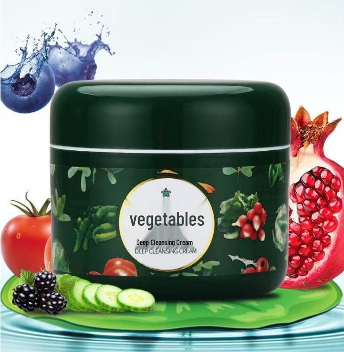 Deep Cleansing Face Cream: Pore Cleanser, Makeup Remover, Oil Control, and Massage Cream.