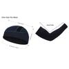 2pcs/set Summer Sun Protection Combination Pack Mesh Breathable Cap and Elastic Knitted Arm Cover Sports Running Hiking Cycling