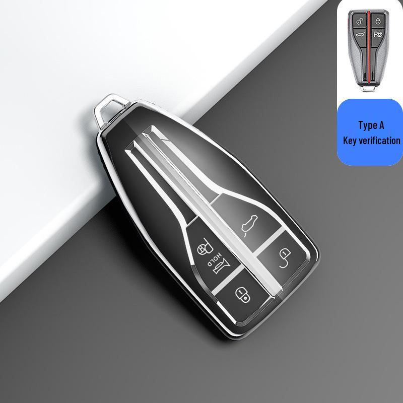 High-End Protective Key Case for Hongqi Models HS5, HS7, H5, H9, HS9, H7