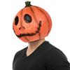 Halloween Gruselige Kürbismaske aus Latex, gruselige Vollgesichtskopfbedeckung, gruselige Halloween-Kostümparty, Cosplay-Requisiten, Cosplay-Zubehör