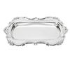 Vintage Jewelry Tray Multifunctional Exquisite Metal Decorative Tray for Dessert Fruit Snacks