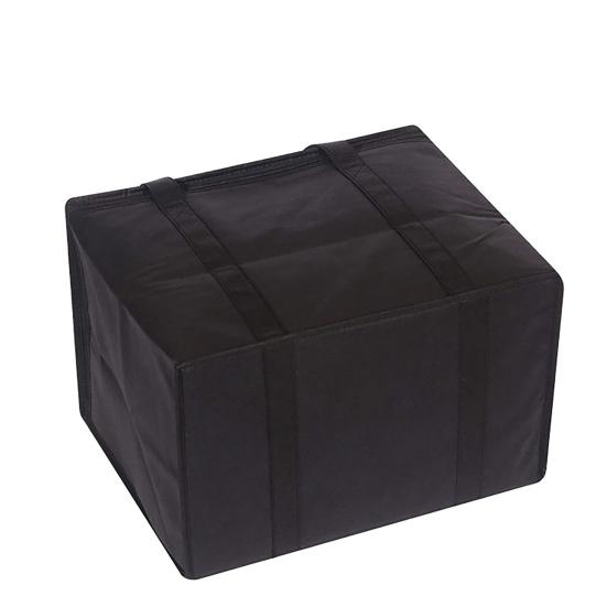 Insulated Grocery Shopping Bag Bento Container with Handle Zipper Closure Large Capacity Thermal Insulation Tote Bag