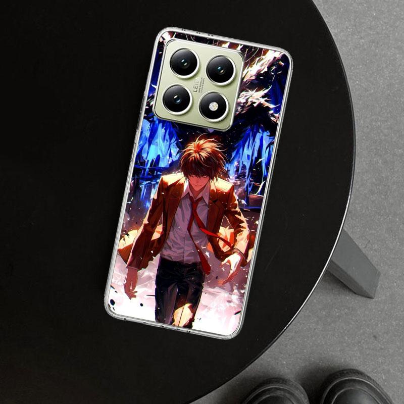 N-Note D-Death Anime Ryuk Phone Case Cover for Xiaomi Redmi Note 15 14 13 12 11 Pro Plus 14S 12S 11S 11T 11E 10S 10 Customized F