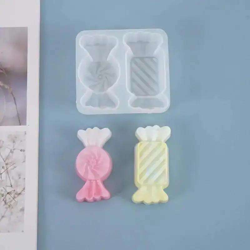 Sugar Candy Shaped Silicone Resin Molds Resin Molds Handmade DIY Handcraft Jewelry Accessories Jewelry Mould Resin Silicone Mold
