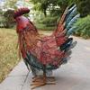 Animal Ornaments Agritainment Iron Floor Sculptures Miniature Creative Ornaments for Courtyard Garden Decoration Accessories