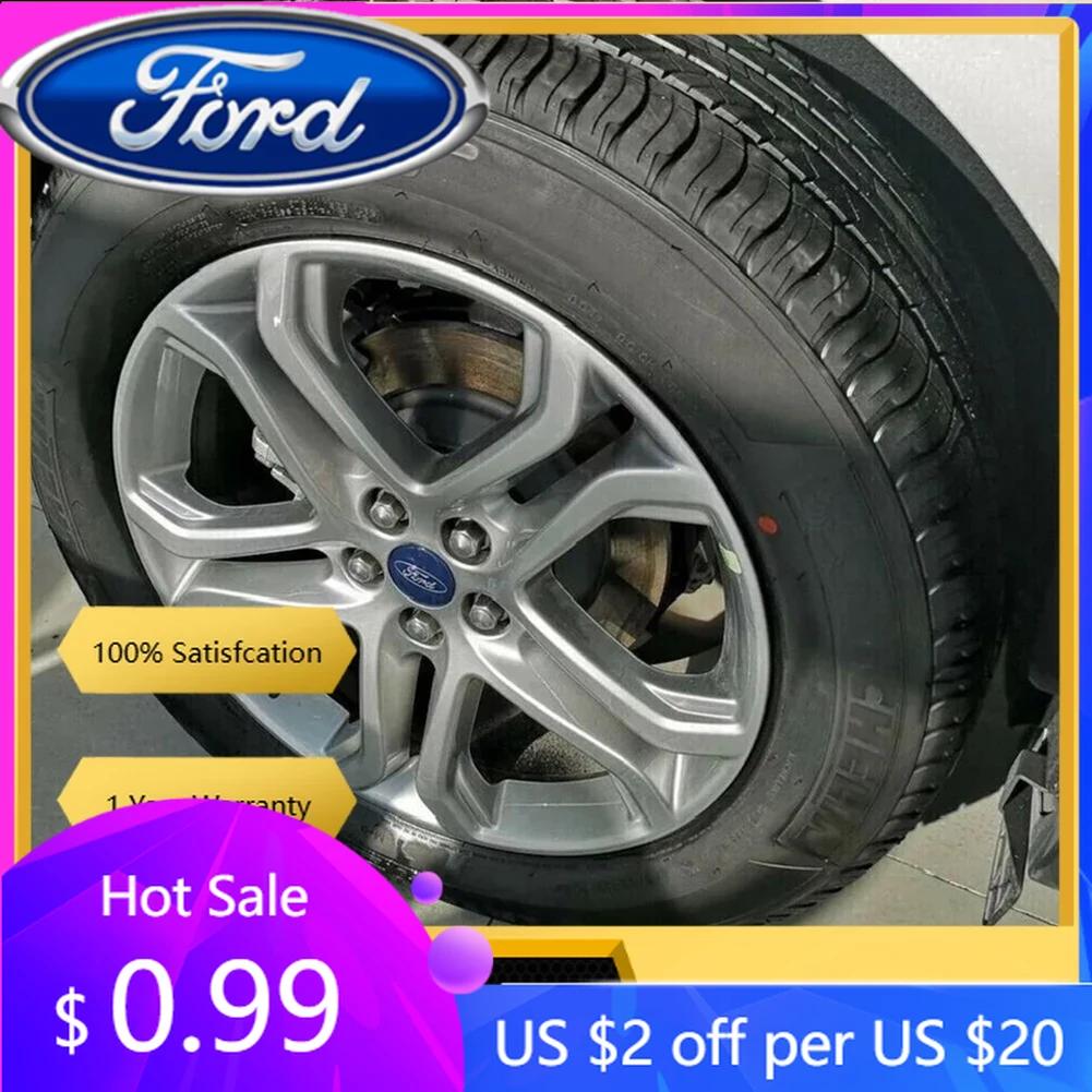 Car Sticker 2026 For Ford 4 X 54MM Wheel Centre Caps Set Hub Centre Rim Cover Badge Blue Center Wheel Cap Kit Fit For Ford Most