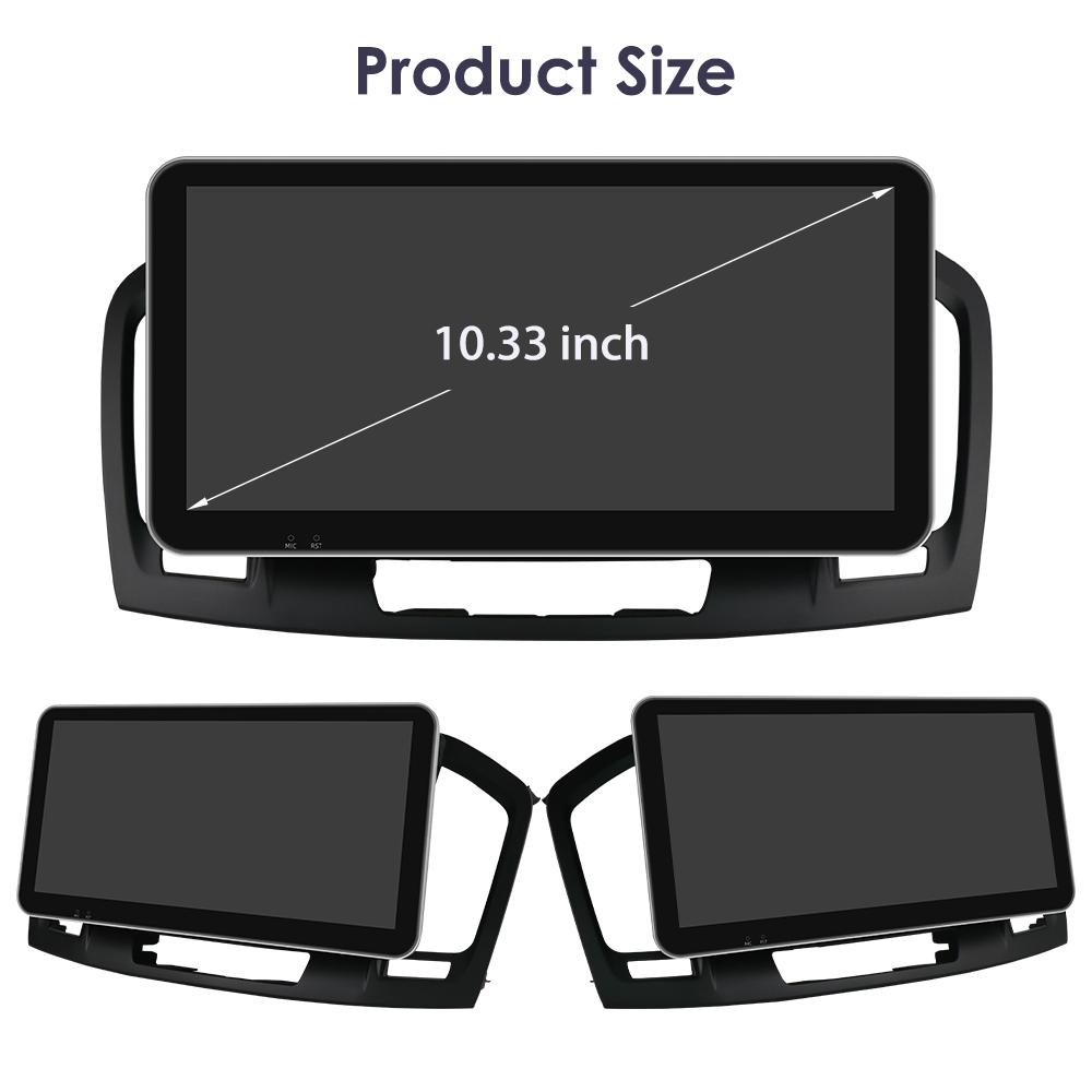 8G+128G Carplay 4G 2Din rádio Multimediální přehrávač do auta Android 12 pro Buick Regal 1 Opel Insignia GPS Navi WIFI DSP 2din inteligentní obrazovka automatické rádio