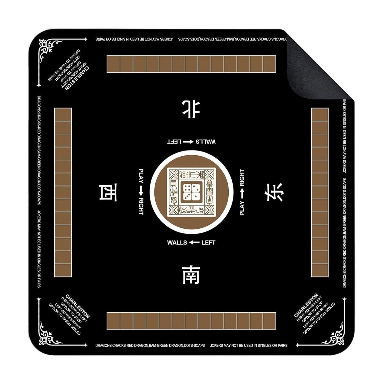 

Mahjong Mat And Noise Reducing Mat, Suitable For Mahjong, Poker, Board Games, And Dominoes. S