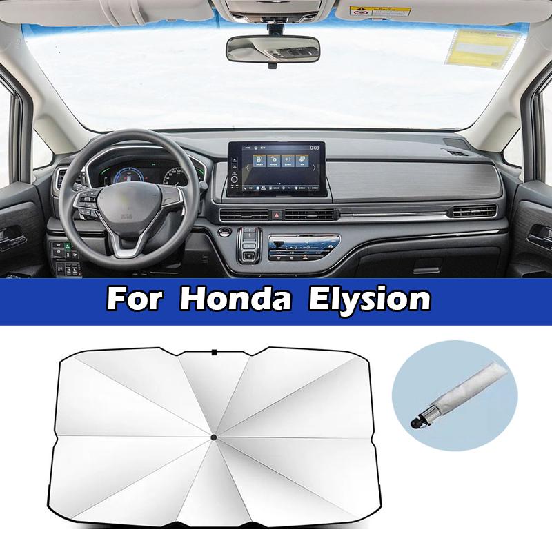 Car Front Windshield Sunshade Umbrella UV Protection Auto Accessories For Honda CR-V XR-V Odyssey Vezel Fit Breeze Civic Accord
