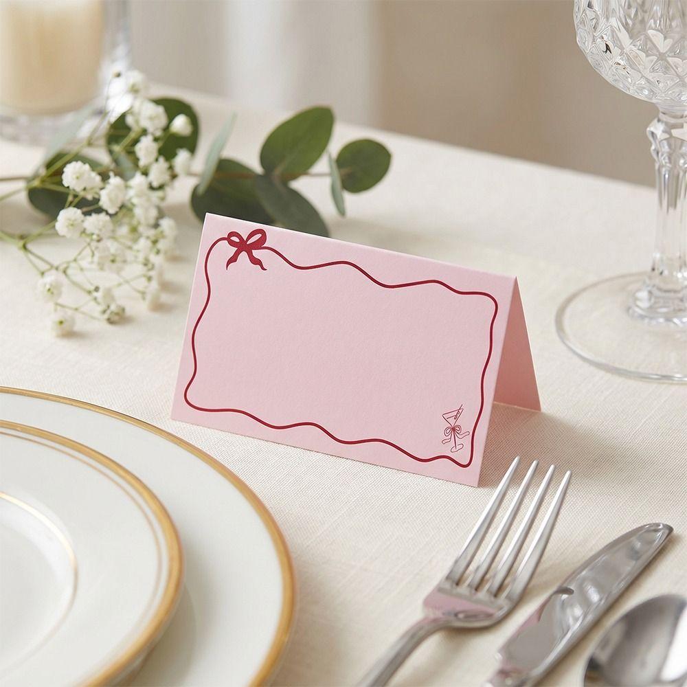 Foldable Wedding Seat Cards Elegant Wedding Table Seat Cards Universal Wedding Place Cards  Banquet