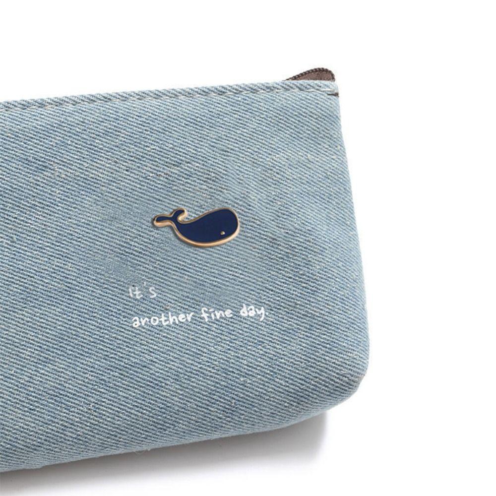 Black White Sirikit Kitiyakara Brooch Whale Shaped Whale Shark Brooch  Women Girls