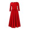 Summer New Fashion Plus Size African Dress Women's Tie Waist Maxi Dress for Women D3171