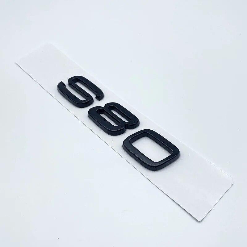 3D AWD T5 T6 T8 B5 B6 Logo Emblem Badge Decal Car Sticker for Volvo S40 S60  S80 S90  Car Trunk Letters Numbers Emblem