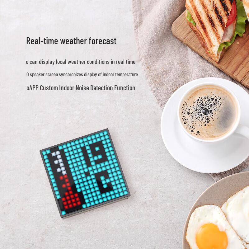 Divoom Timebox-EVO Portable Pixel Art Bluetooth Speaker CN plug (adapter included)