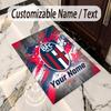 Crystal Velvet Rug Bologna FC Print Custom Name Text Floor Mat Home Decor