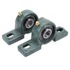 2pcs UCP202 Pillow Block Bearing Ball Mounted Bearing Cast Housing OD 40mm ID 15mm