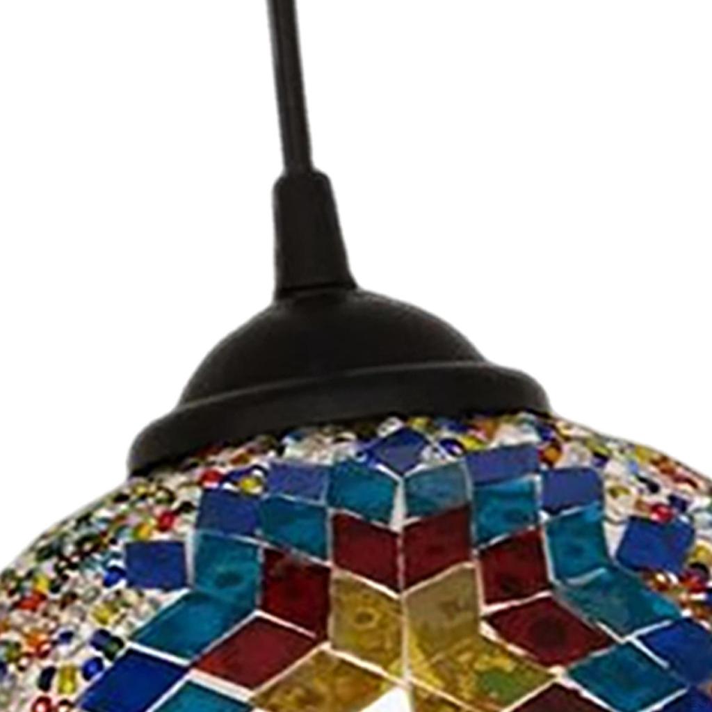 Style Turkish Pendant Lamp Ethnic Customs Droplight Chandelier Hanging Light for Living Room Dining
