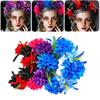 Helles künstliches Ringelblumen-Haarband Lebendiges unechtes Ringelblumen-Blumen-Haarstück Feiertags-Treffen
