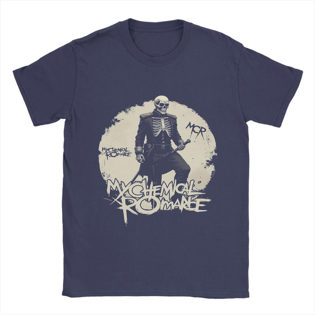Men T-Shirts My Chemical Romances  Leisure 100% Cotton Tees Short Sleeve  T Shirt O Neck Tops Gift Idea
