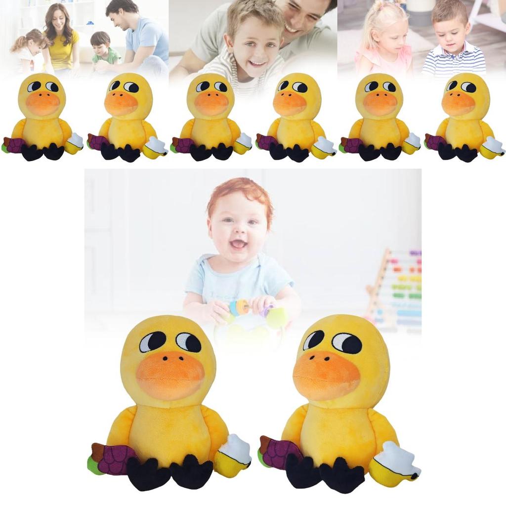 Adorable Duck Plushie Cute Yellow Duck Stuffed Animal Soft Pp Cotton Toy