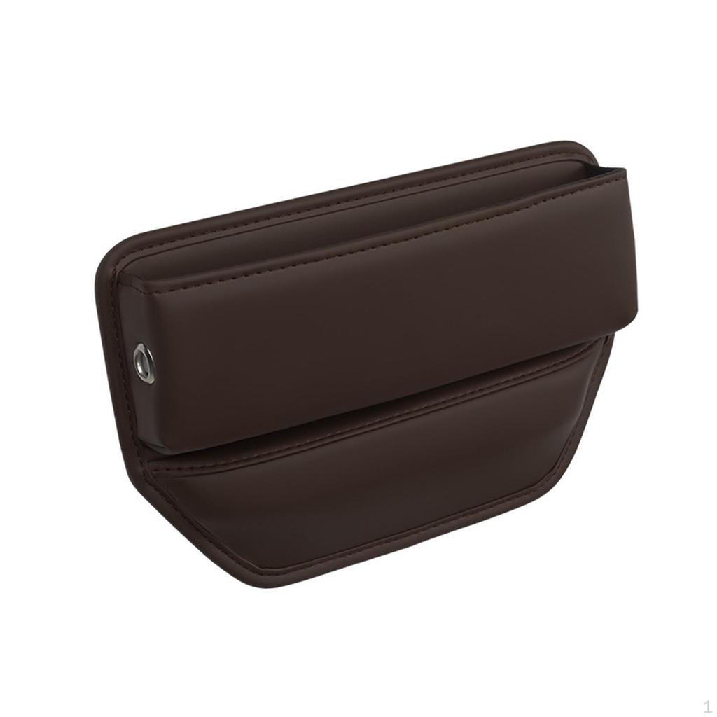 Organizer Storage Box Waterproof PU Leather For Keeping Pocket Necessaries Organized Console Side