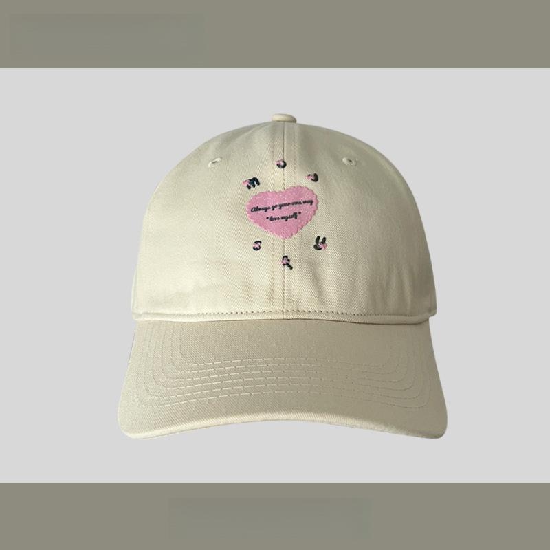 Spring And Summer Baseball Cap Children Shopping Versatile Students Cute Love Show Face Little Cap