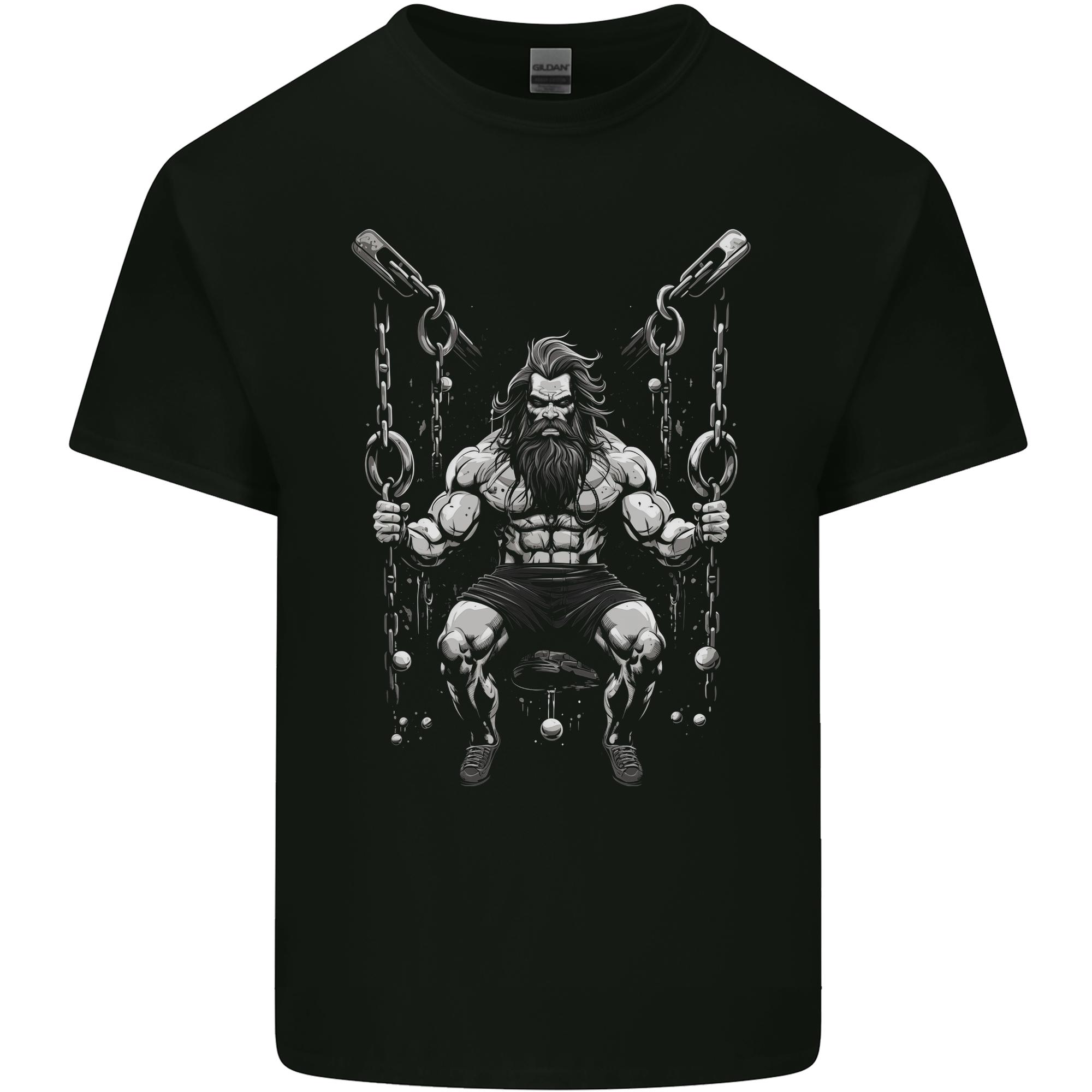 Fantasy Strong Unisex Gym Training Top Bodybuilder Unisexs Light Cotton TShirt S